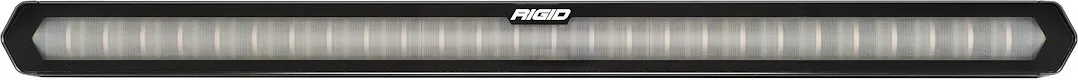 901802 – RIGID IND Light Bar, LED 28 Inch Length Clear Bulb 25 Watt/ 1.79 Amp Draw Rear Beam 2010 Raw Lumens Clear Po...